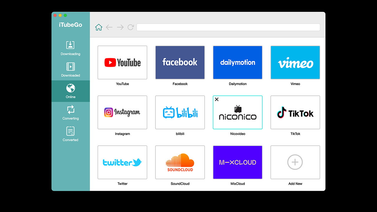 iTubeGo for Mac