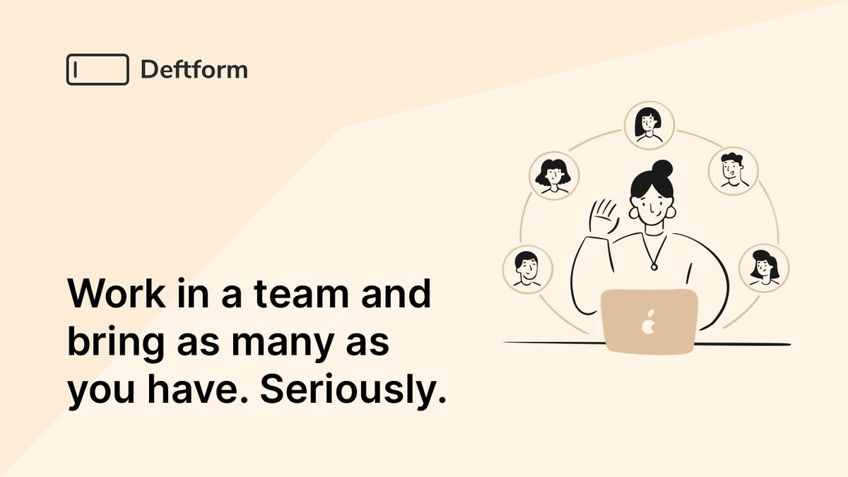 Your team can be as big as you need without ever having to pay more.