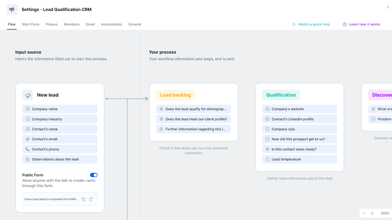 Set up workflow