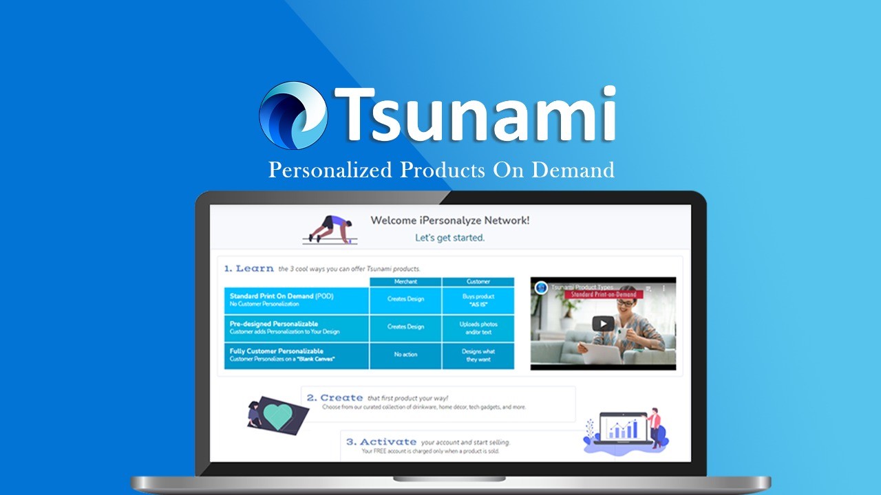 Tsunami Shopify App - Drop Ship Personalized Products