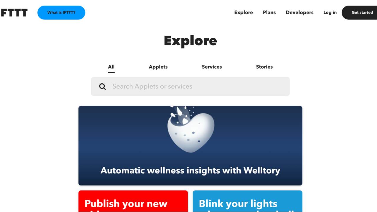 Explore and search for Applets