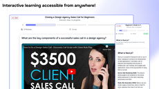 Transform your expertise into engaging online courses with interactive modules, videos, and real-world examples. thumbnail