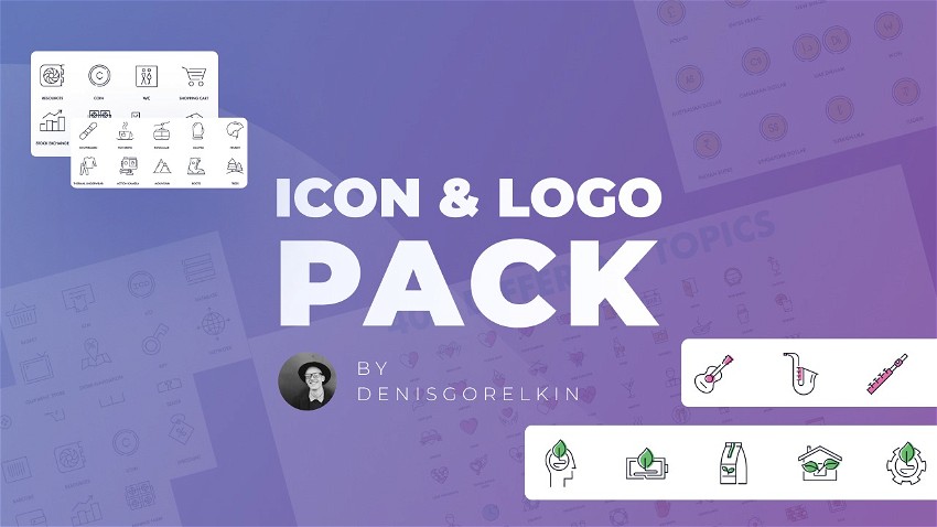 Icon & Logo Pack by denisgorelkin
