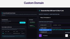 Mrdqr white-label branding dashboard showing unlimited custom domain connection and setup configuration. thumbnail