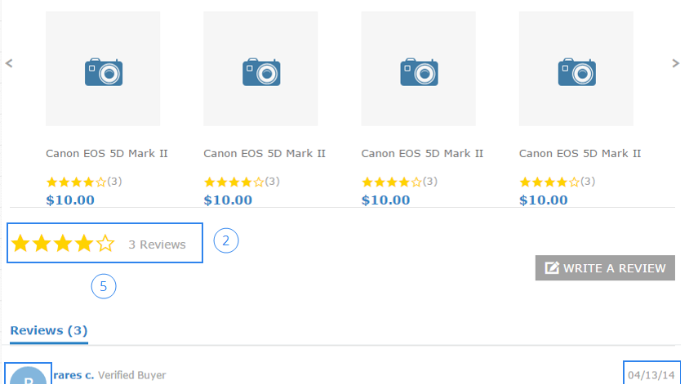 Display reviews on your online store