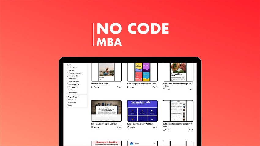 No Code MBA - Plus exclusive