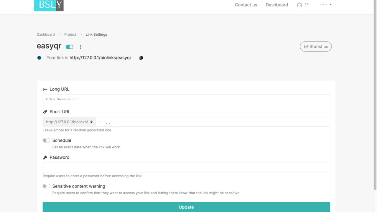 BSLY - Bio Links, URL Shortener & QR Codes Generator