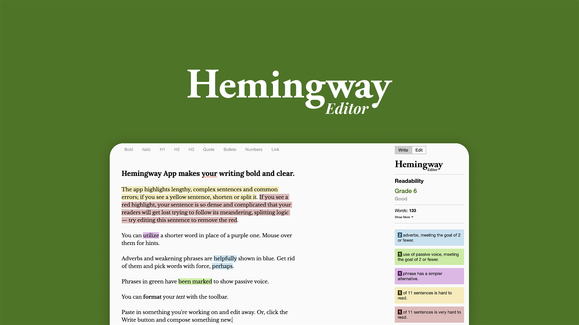 hemingway editor free download for mac