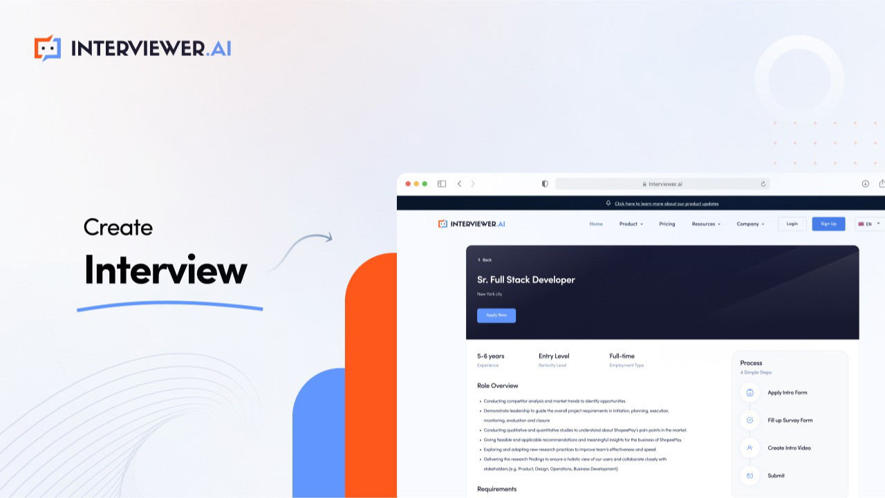 Interviewer.AI - Video Interview Software - Plus exclusive