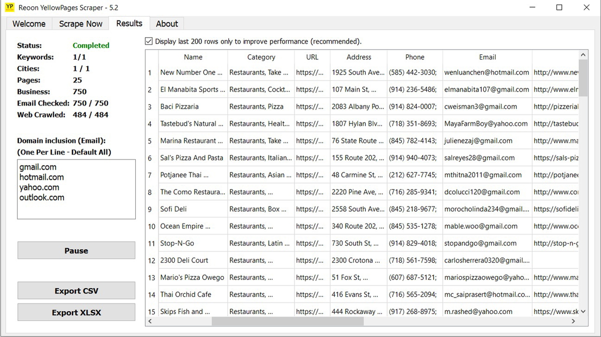 Grow your leads list with thousands to millions of local business leads