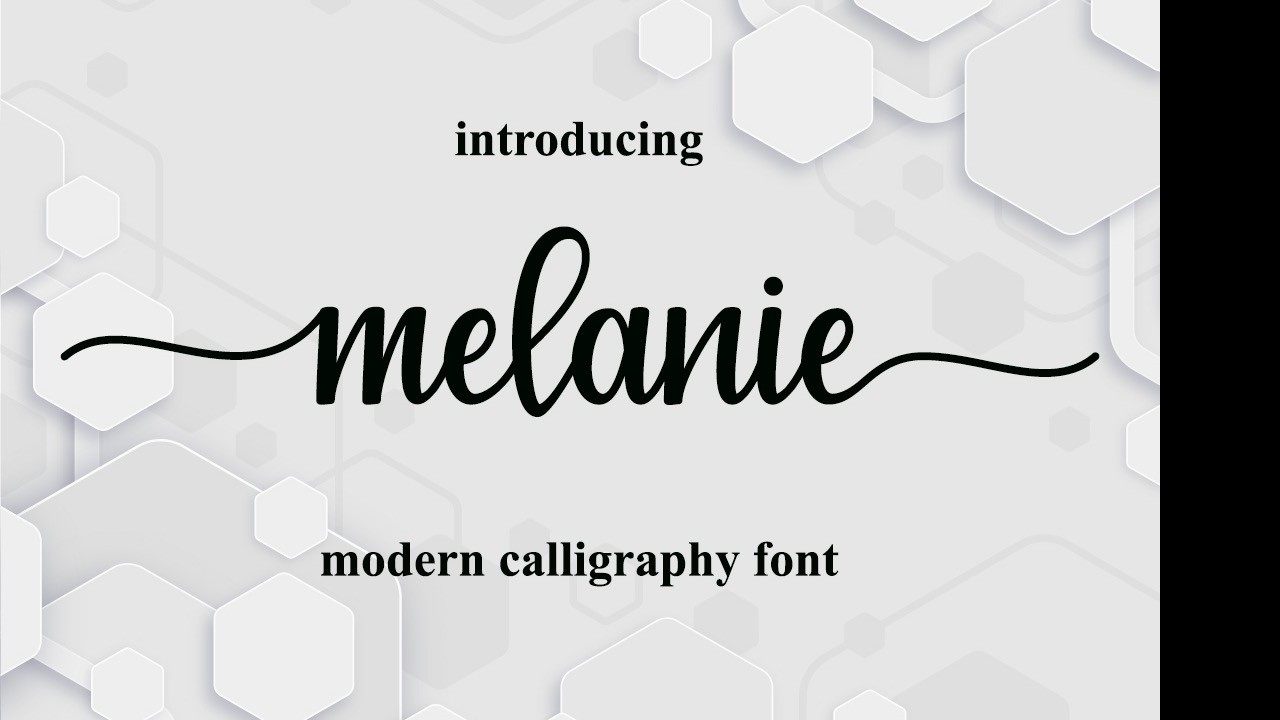 AppSumo Deal for Font: Melanie