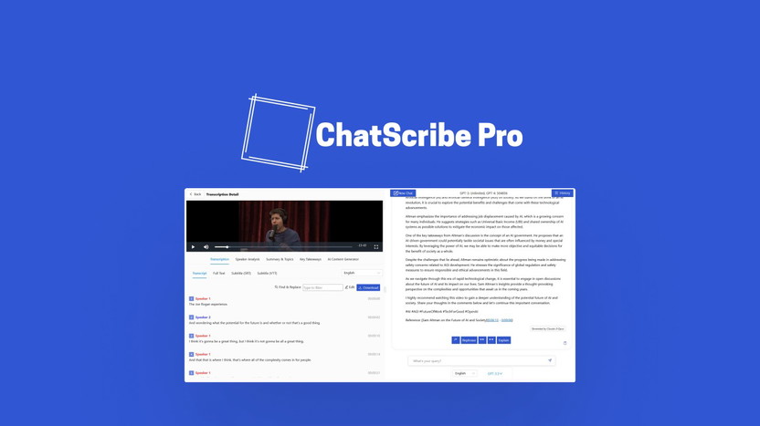 Chatscribe Pro Lifetime Deal Review: Unmatched Value & Features
