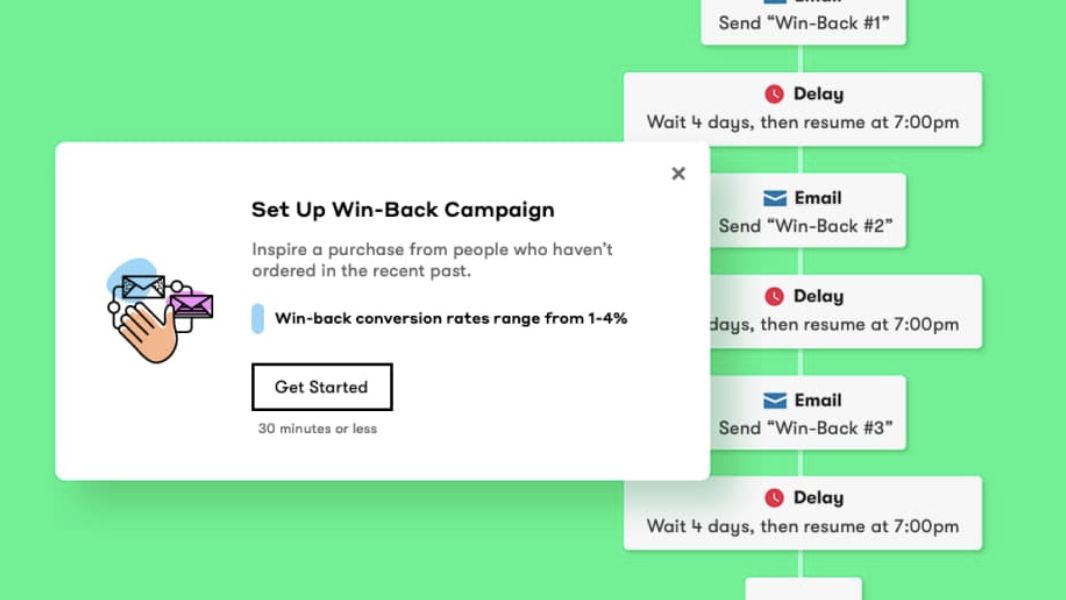 Create email and SMS workflows easily