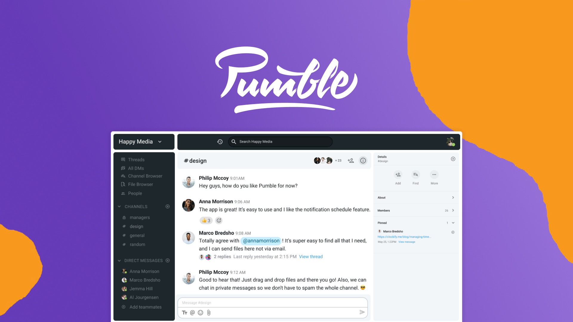 Pumble - Chat And Collaborate With Team Members | AppSumo