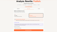 ListingAI Generate tab - AI-powered listing generator with real Etsy keyword data thumbnail