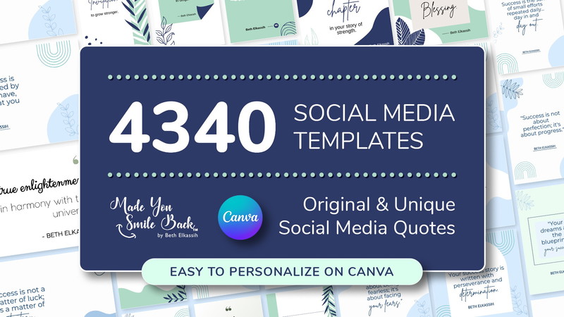 4340 Original & Unique Social Media Quotes Templates