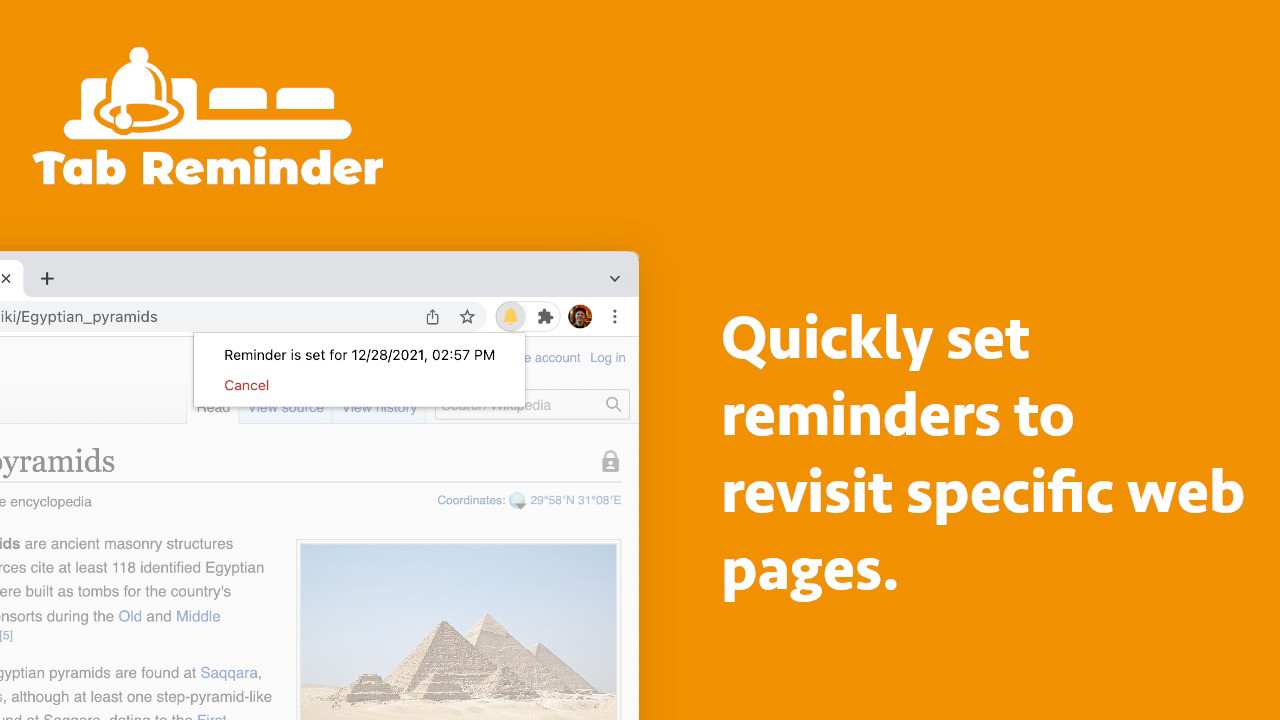 Chrome Tab Reminder