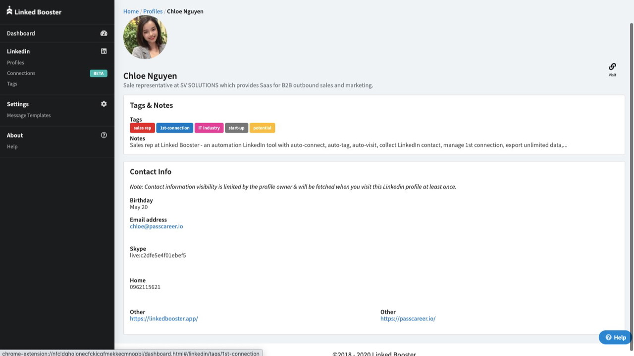 Linked Booster - Plus exclusive