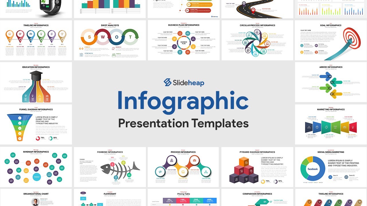 Slideheap Infographic Presentation Templates