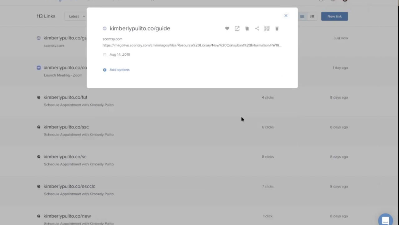 Get custom branded links with Rebrandly