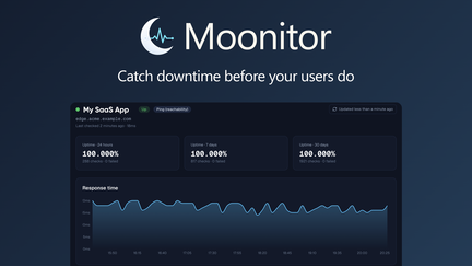Moonitor: Uptime Monitoring