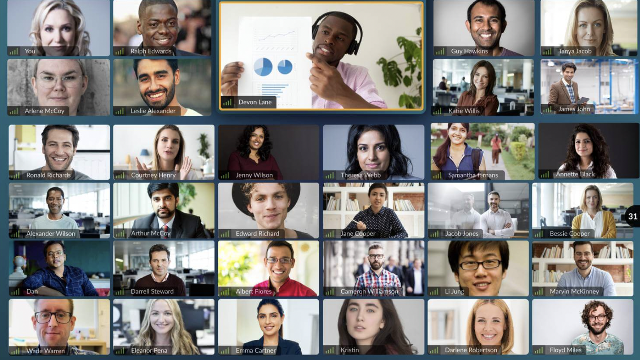 Zoho Cliq instant virtual meetings