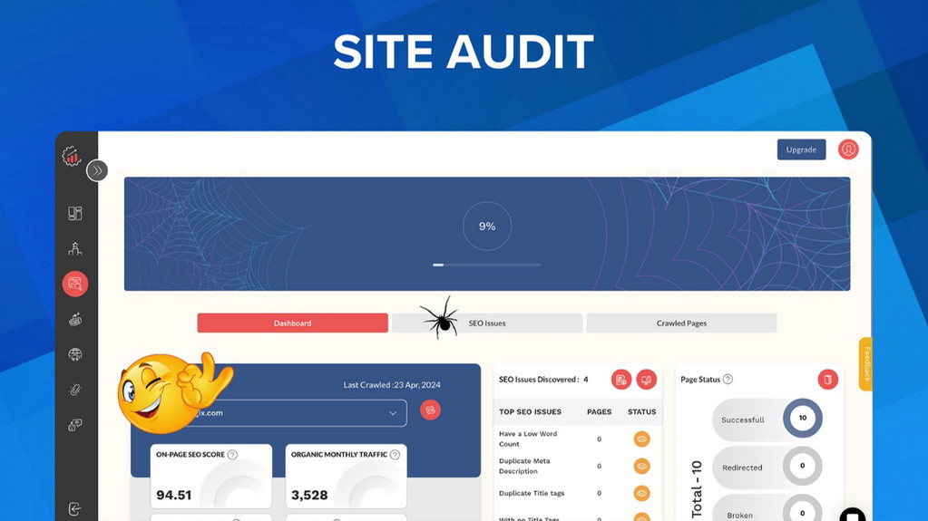 keyword tracking features of RanksPro