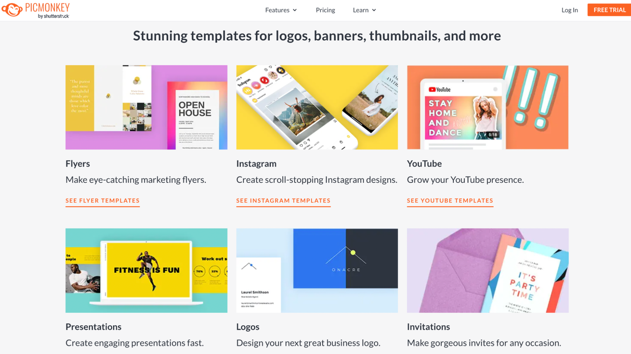 Create visuals for social media