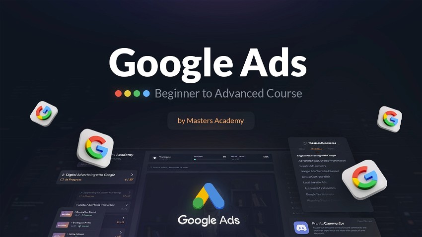 Google Ads Beginner to Advanced Masterclass