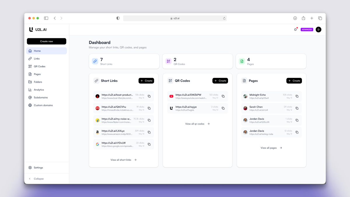Dashboard