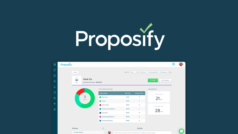 The best Proposify alternatives