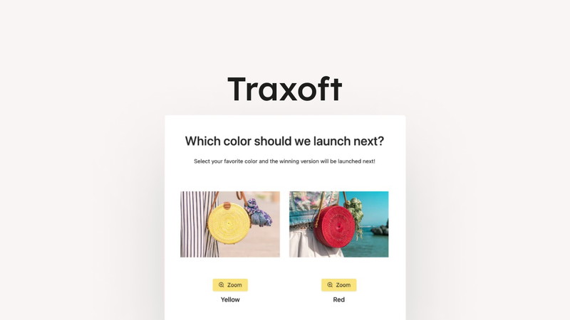 Traxoft - Image Voting Tool