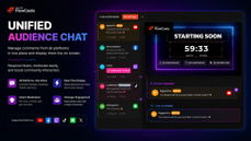 Unified audience chat thumbnail