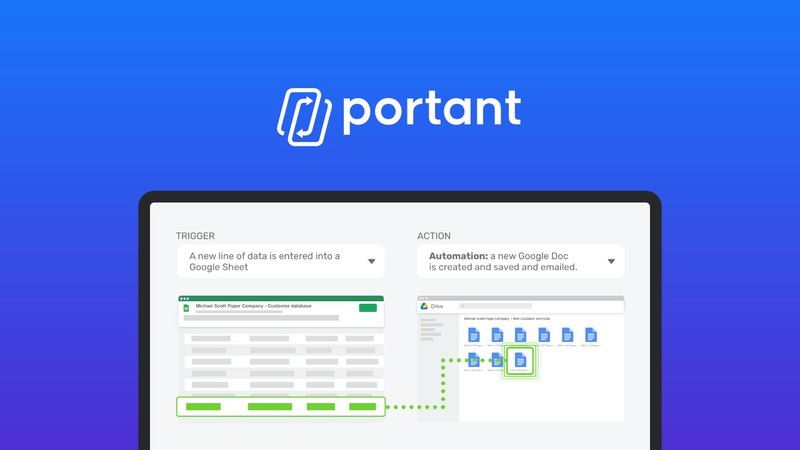 Portant Data Merge