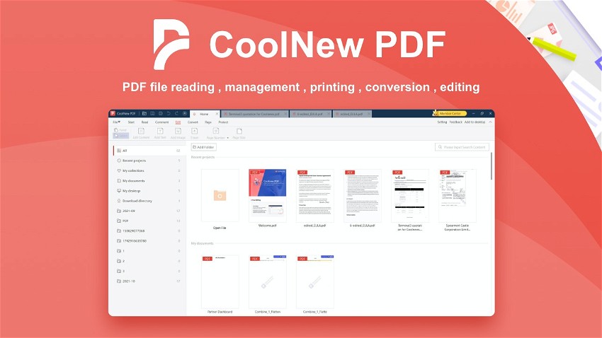 Coolnew PDF converter and editor
