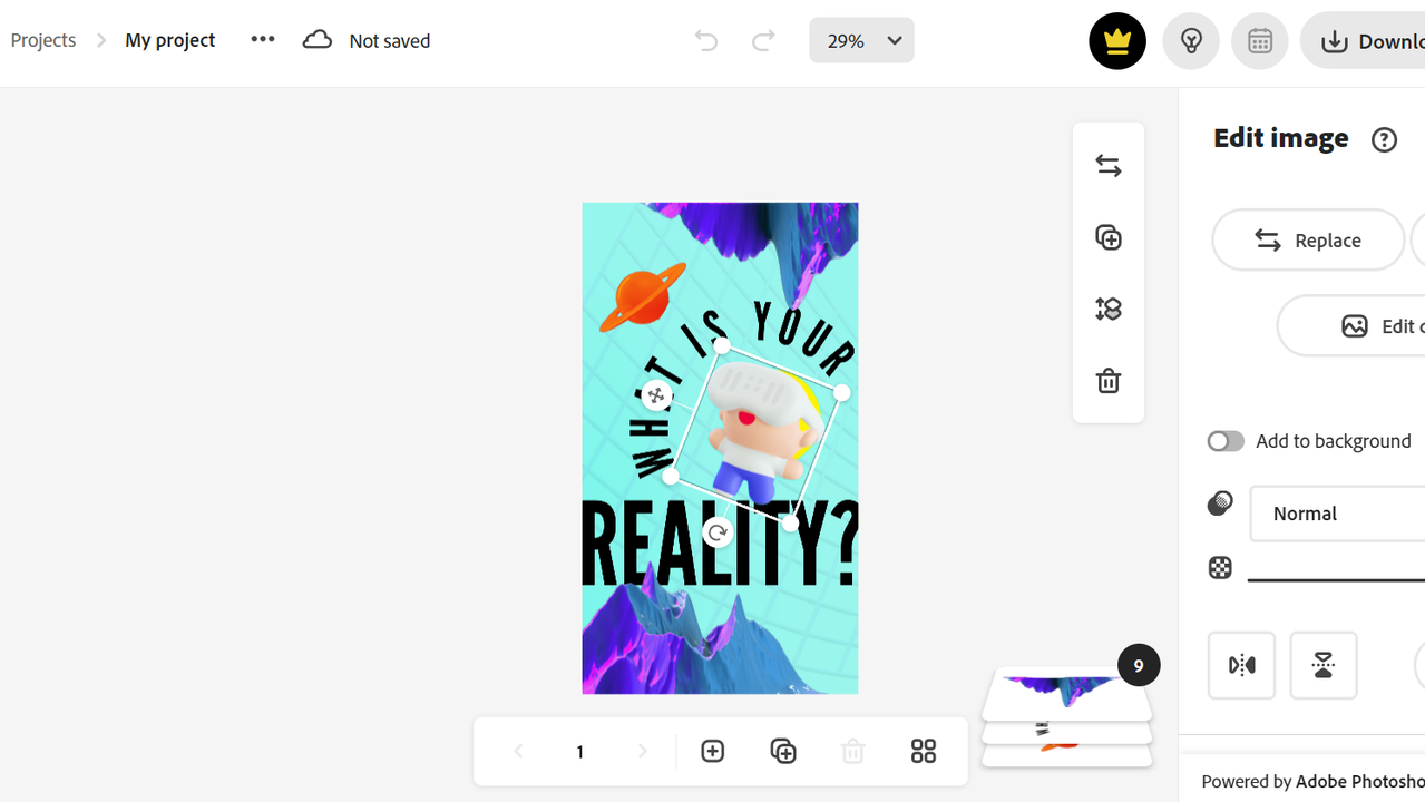 Customize template