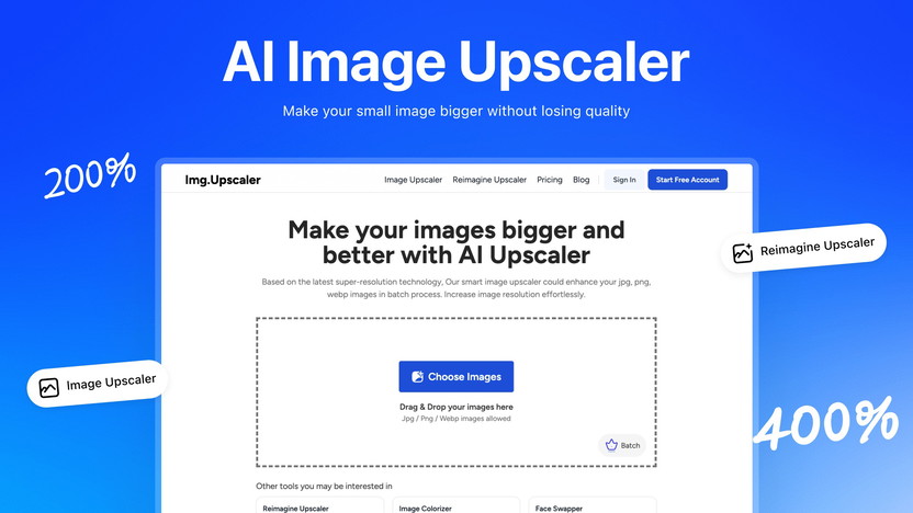 Img.Upscaler Lifetime Deal Review: Maximize Image Quality Forever