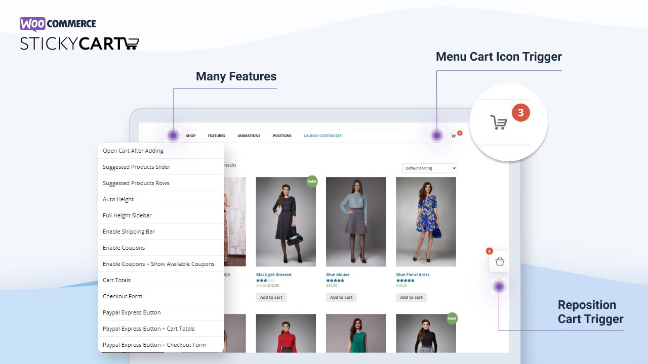 WooCommerce Sticky Cart