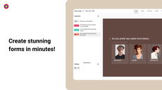 Build polished, interactive forms with beautiful layouts and styling tools. thumbnail