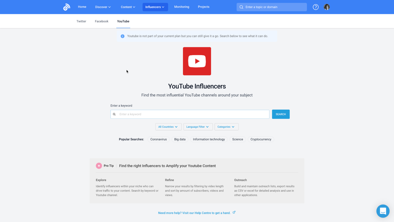 Find the best YouTube channels