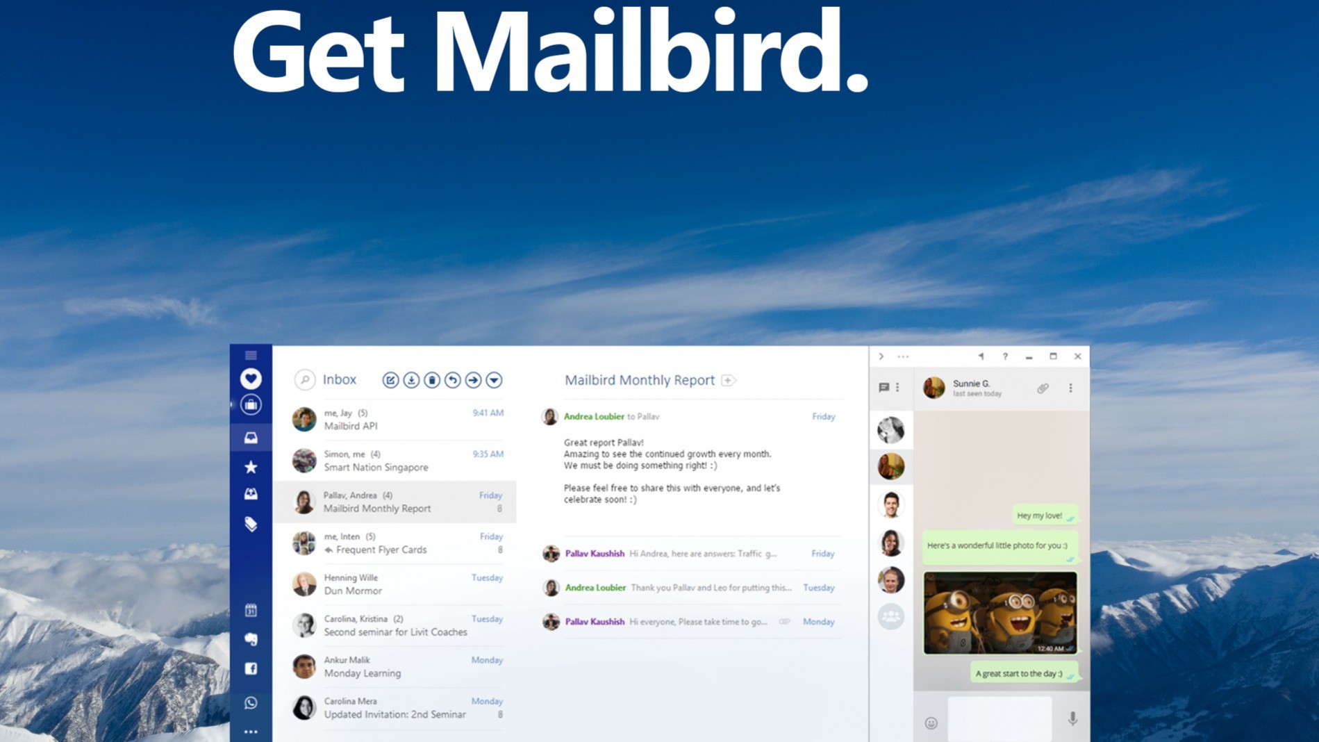 mailbird images are thumbnails
