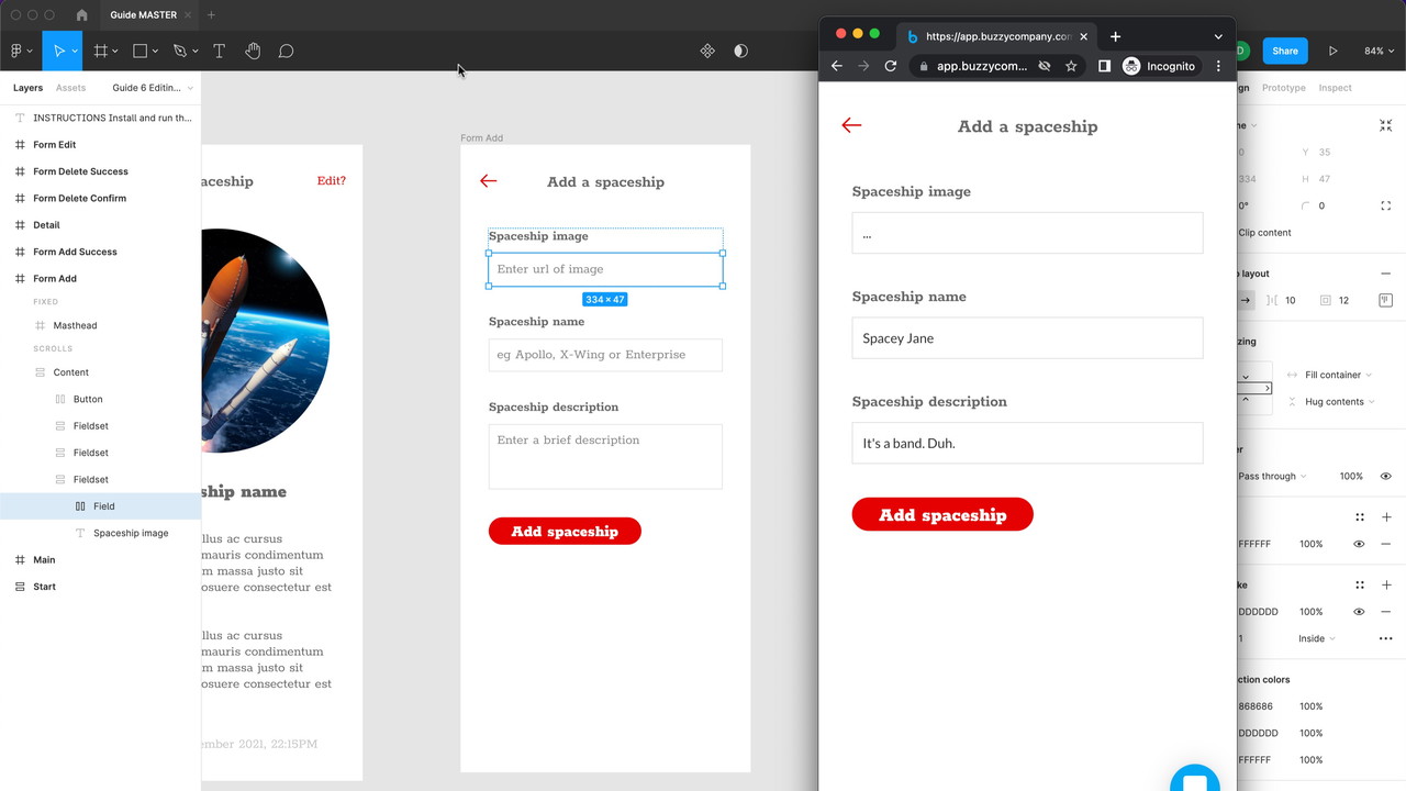 Buzzy - No Code App Builder for Figma