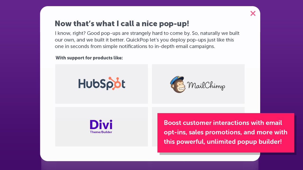 QuickPop | WP Popup Builder
