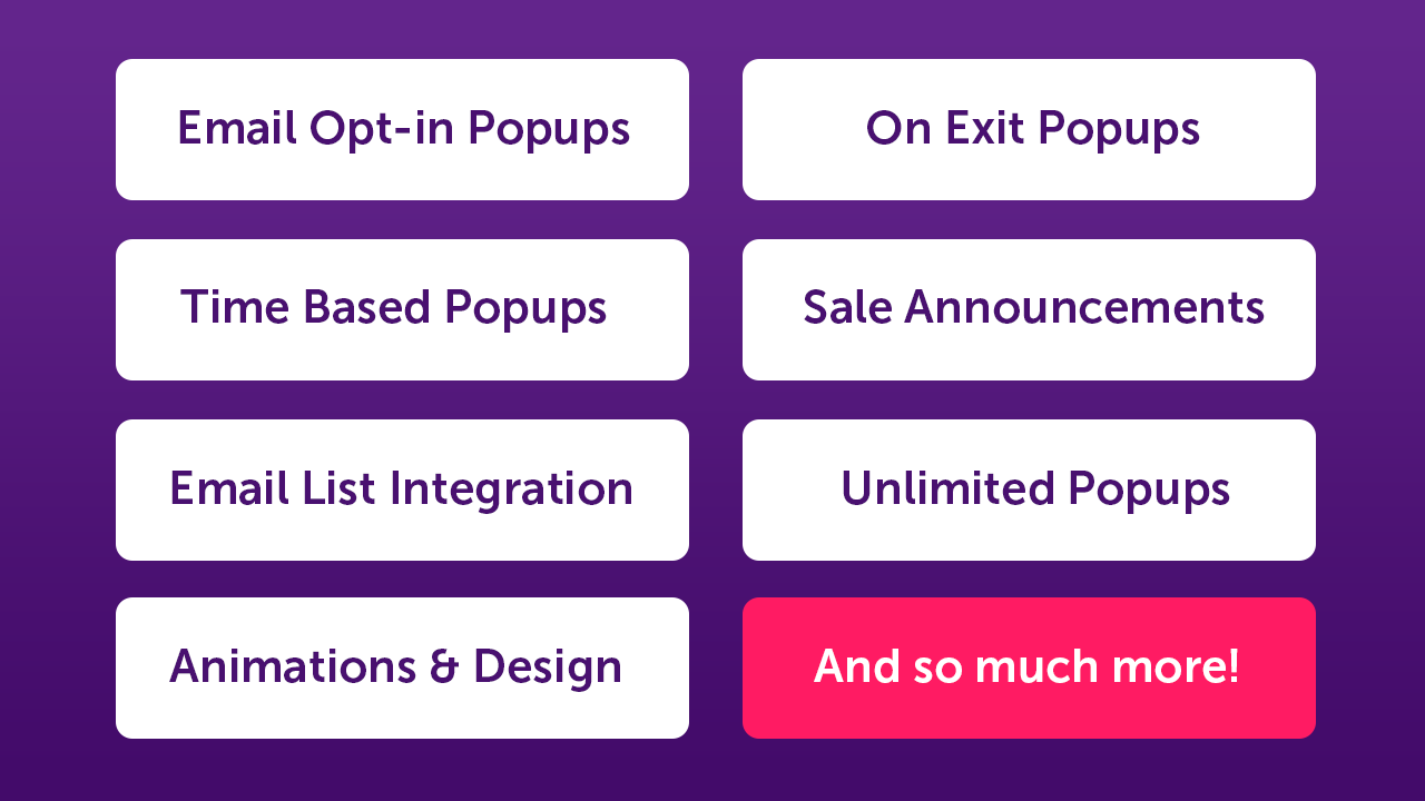 QuickPop | WP Popup Builder