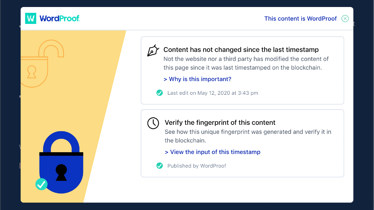 WordProof - Hobby Plus