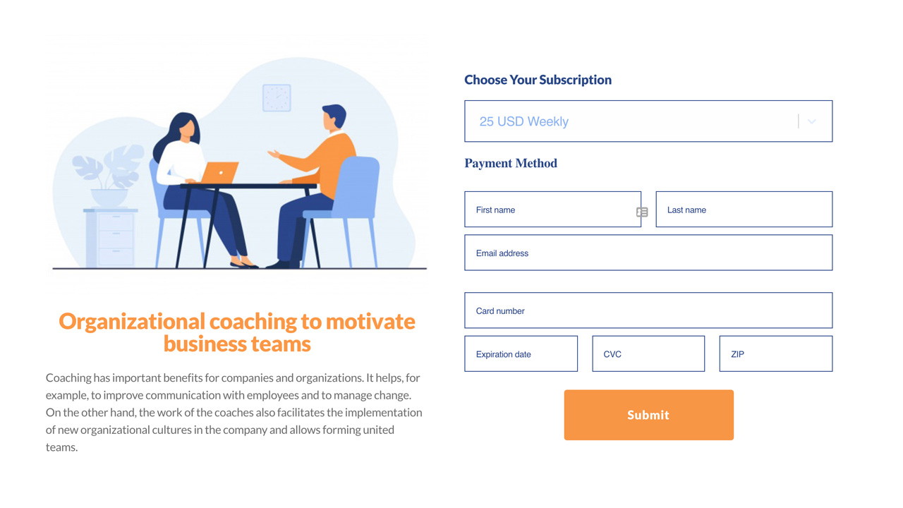 Payment Page