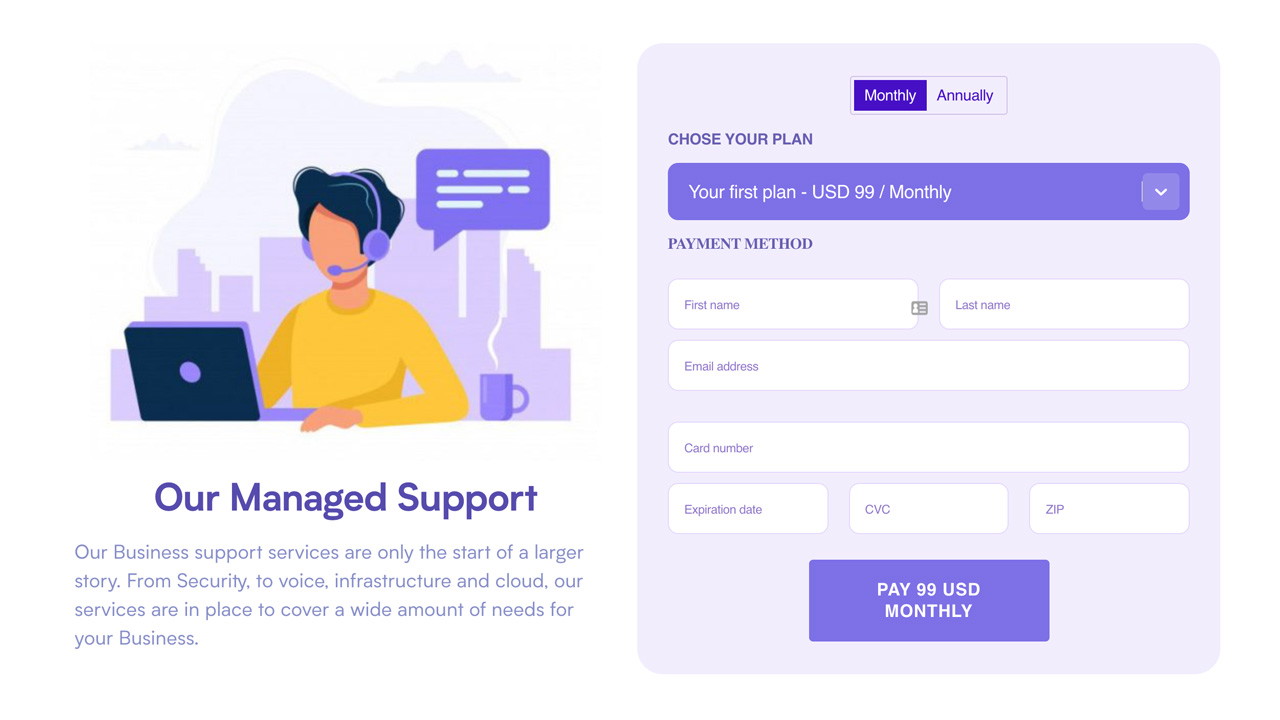 Payment Page