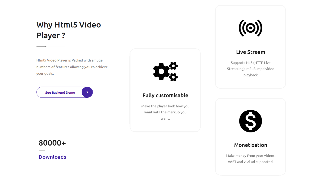 Html5 Video Player PRO