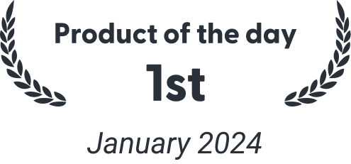 Product Hunt's Product of the Day January 27th 2024
