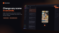 Scene-by-scene editor: change a clip, a line or a voice thumbnail